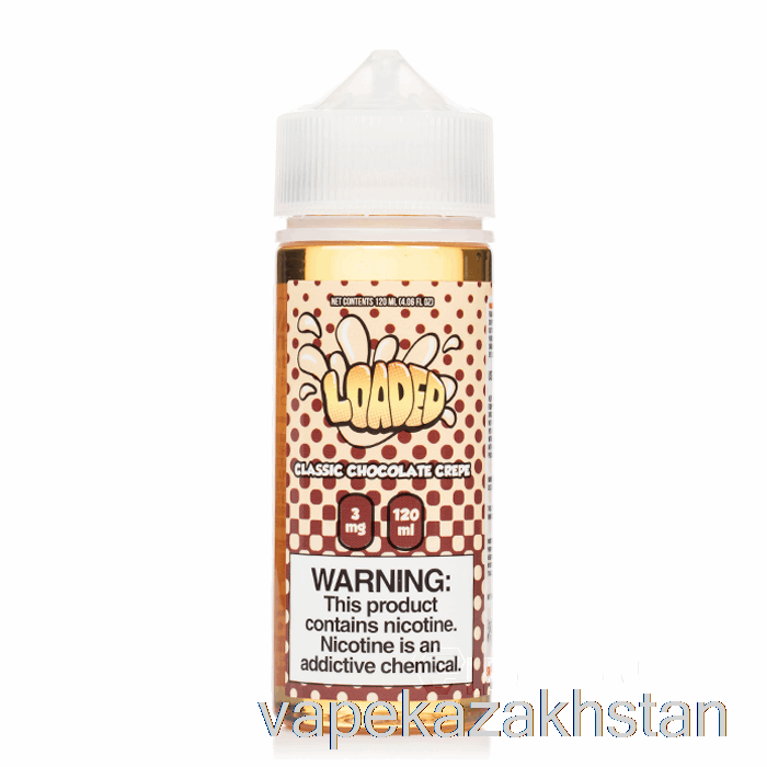 Vape Kazakhstan Classic Chocolate Crepe - Loaded E-Liquid - Ruthless Vapors - 120mL 3mg